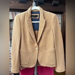 Tan Blazer Jacket from Zara